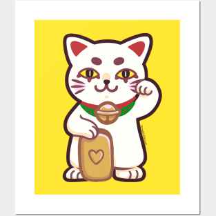 Maneki Neko Posters and Art